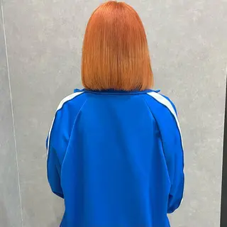 ミディアム カラー はちすか るかのヘアスタイル