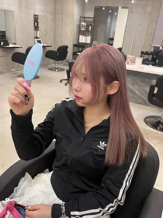 カラー nico所属・KANNA🩵 nico 東心斎橋のヘアスタイル