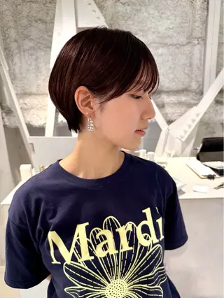 ショート 骨格診断で絶対可愛い ✨丸みショート✨凌弥のヘアスタイル