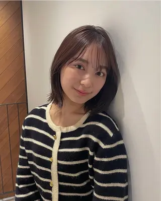 ミディアム TERU ADACHIのヘアスタイル