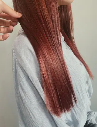 ロング カラー パーマ ヘアアレンジ メンズ ネイル 梅田  illfrere 所属・イルフレール ryuのヘアスタイル