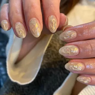 カラー ネイル scre as Etelのネイルデザイン