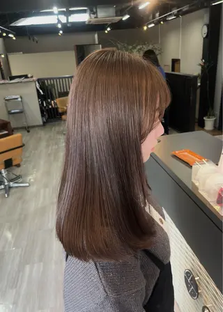 ミディアム alu所属・alu yuinaのヘアスタイル