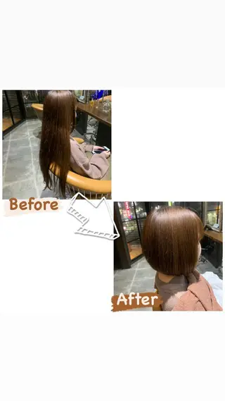 ショート enx天王町店 伊藤　愛央のヘアスタイル