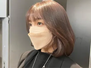 ショート カラー 梅田韓国ヘア kiara🩷彡のヘアスタイル