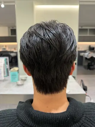ショート パーマ メンズ タクミ/名駅/栄 メンズ特化型美容師のヘアスタイル