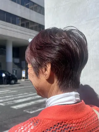 ショート 北岡 樹穂のヘアスタイル