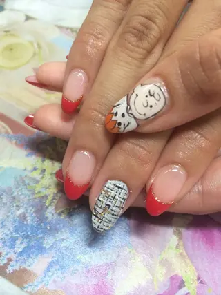 ネイル Yakko pas á pasのネイルデザイン