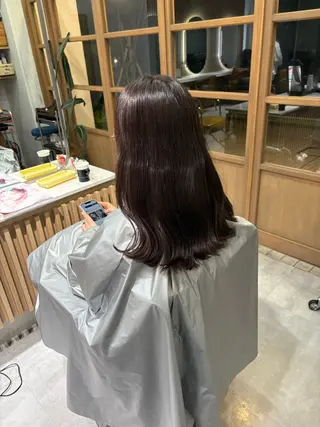 セミロング 小林 篤滋郎のヘアスタイル