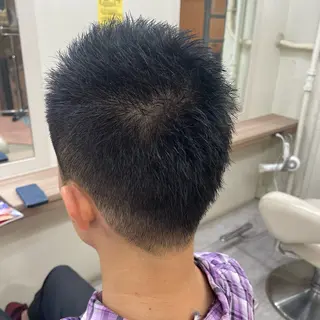 メンズ Nest千葉颯 パーマモデル募集のヘアスタイル