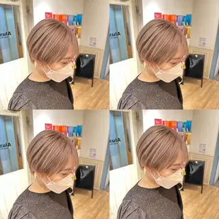 ショート カラー ご予約 宜しくお願いします！のヘアスタイル