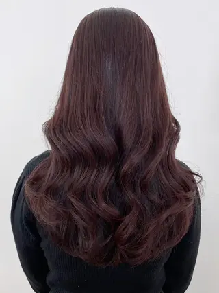 セミロング カラー パーマ ヘアアレンジ ITbyALBUM 松戸のヘアスタイル