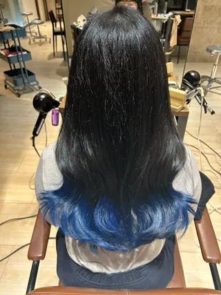 ロング 🎀大竹美侑／顔まわ りカット／レイヤーのヘアスタイル