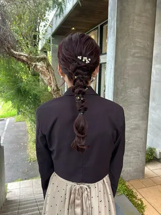 ヘアアレンジ lapis / soraのヘアスタイル