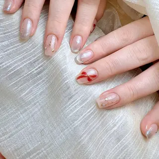 ネイル RAFFINE haru🦋🩵のネイルデザイン
