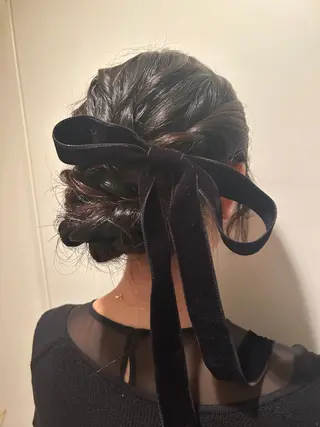 ロング ヘアアレンジ T Ayaのヘアスタイル