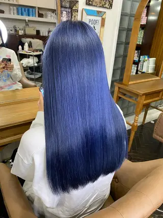 ロング カラー 💖ハイライト/ハイ トーン💖MIKIのヘアスタイル