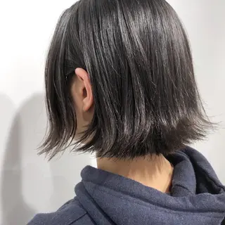 ショート 🟢ウルフ／スパイラ ルパーマ／大西🟢のヘアスタイル