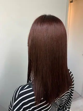 ロング カラー …a所属・…a みおのヘアスタイル