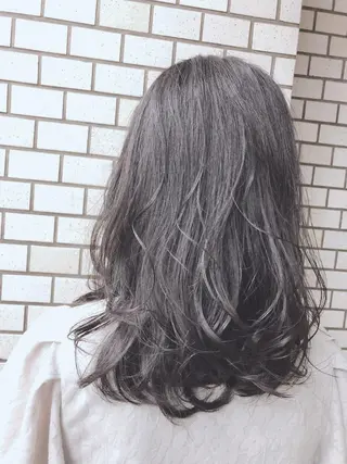 セミロング hair &eye LAWE.店長のヘアスタイル