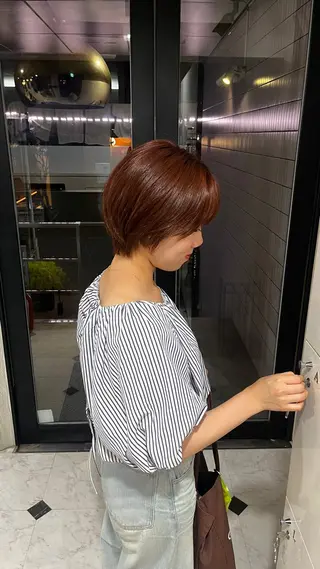 ショート カラー PELE/ハイトーン /NATSUKIのヘアスタイル