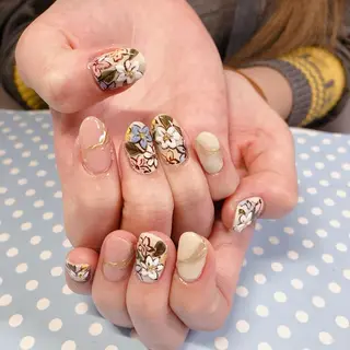 ネイル 奥園 良恵のネイルデザイン