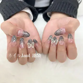 ミディアム nail jaol池袋店所属・ネイルJaol 池袋のネイルデザイン