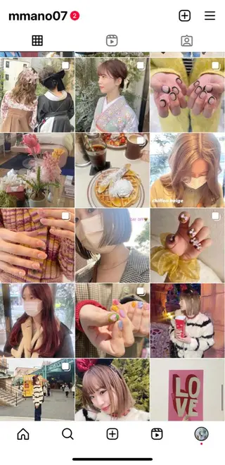 ネイル ano @anomukuiのヘアスタイル