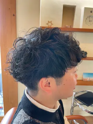 ショート パーマ aim of garnet所属・アンドウ ソラのヘアスタイル