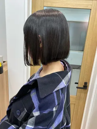 ショート カラー lar 立川南口所属・レイヤーボブ/ボブ 仲川和人のヘアスタイル