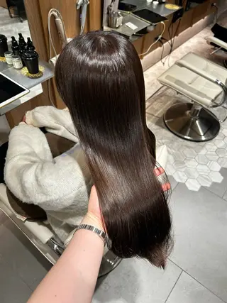 ロング カラー 艶感/ナチュラル 🌿マアヤのヘアスタイル