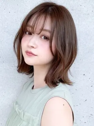 ミディアム chic大島所属・似合わせの達人/ 田中悠希也のヘアスタイル