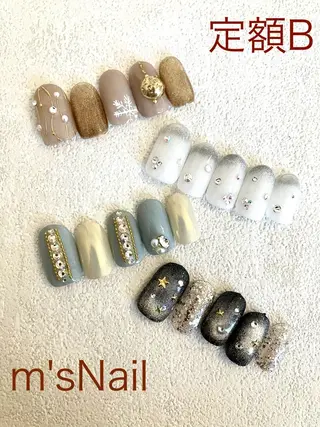 ネイル m'sNail 福岡西区 ネイルのネイルデザイン