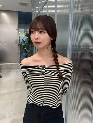 ロング ひかり／ショート ／似合わせカラーのヘアスタイル