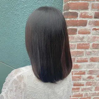 ミディアム 関口 桃花🌷 暖色カラーのヘアスタイル