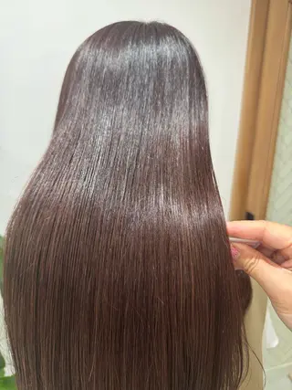 ロング 服部 路代のヘアスタイル