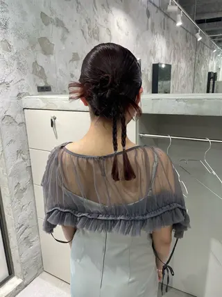 ミディアム ヘアアレンジ shiba tomomiのヘアスタイル