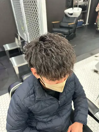 ミディアム 大塚 大飛のヘアスタイル