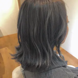 ミディアム カラー BLINK京橋 (ブリンク)のヘアスタイル