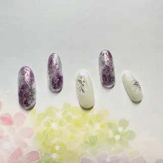 ネイル ⭐︎休業中の練習⭐︎ JNA認定講師髙橋のネイルデザイン