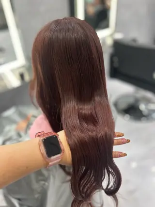 ロング CS made by SHACHU 栄所属・森下 ゆきなのヘアスタイル