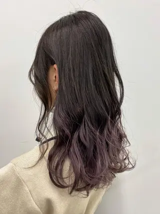 ミディアム カラー momo所属・メンズヘアメイク 🩵Mayuki🩵のヘアスタイル