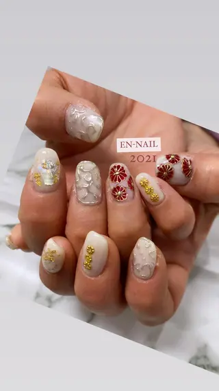ネイル ＥＮＮＡＩＬ野中本店所属・EN_NAIL 野中本店Ayakaのネイルデザイン