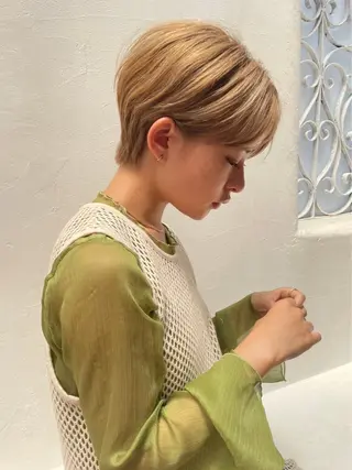 ショート BASSA 上石神井 パーマ得意/setoのヘアスタイル