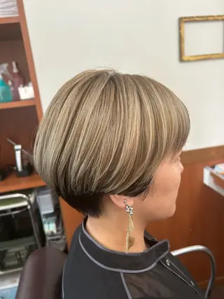 ショート トップヘアー本店所属・と とのヘアスタイル