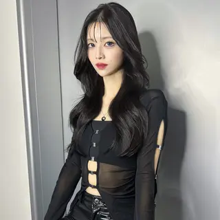 ロング カラー ワンホン🎀韓国ヘア 💞渋谷/GAKUのヘアスタイル