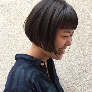 ショート カラー BRUNTJET所属・MAEDA MADOKAのヘアスタイル