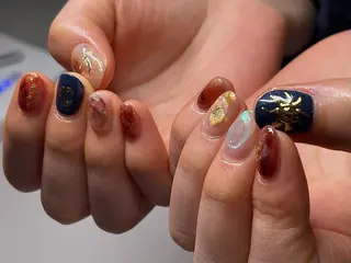 ネイル 🫧ユキ🫧 持込OK/平日夜&土のネイルデザイン