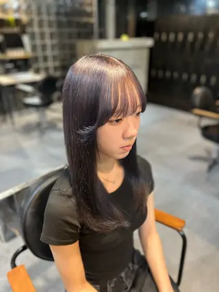 ロング 🌷ブリーチ縮毛矯正 /mina🌷のヘアスタイル