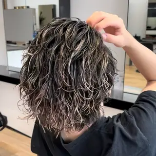 メンズ 渋谷メンズパーマ🌀 大人ヘア/くりのヘアスタイル